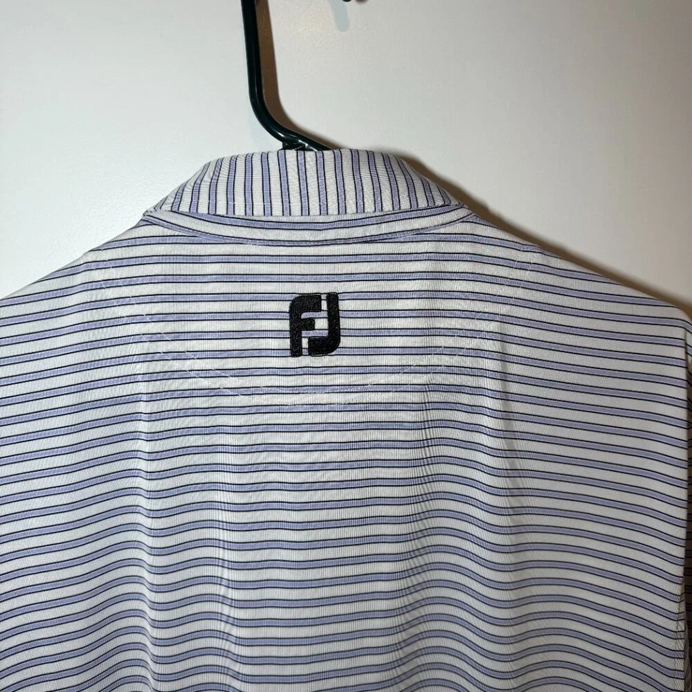 Footjoy Performance Stretchy Golf Polo. Lightweight, breathable, size L. - Picture 5 of 6